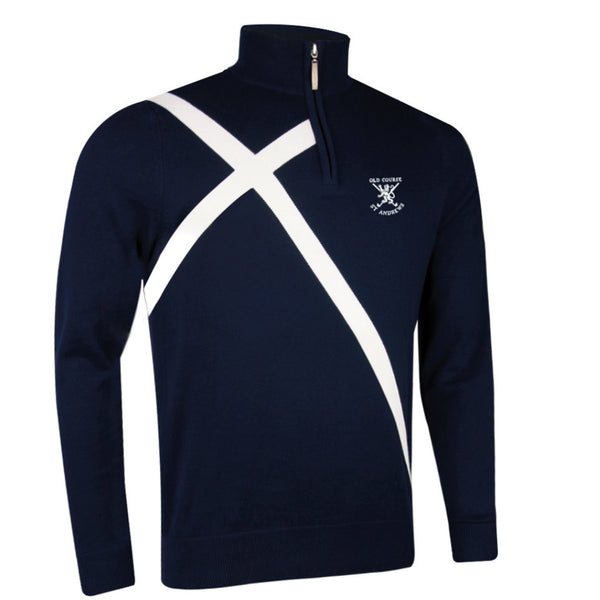 Glenmuir Saltire Sweater Old Course St Andrews Auchterlonies of St Andrews