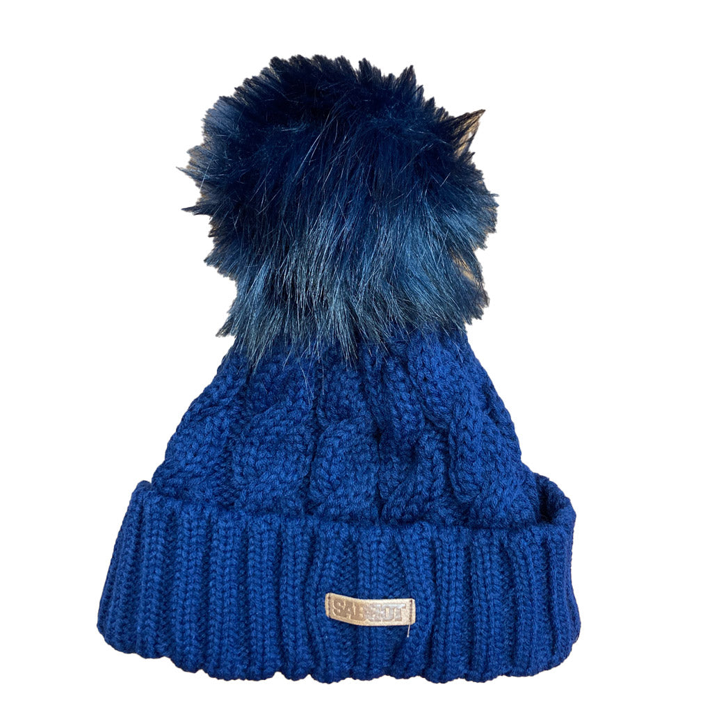 Sabbott Ladies Knit Pom Pom Hat