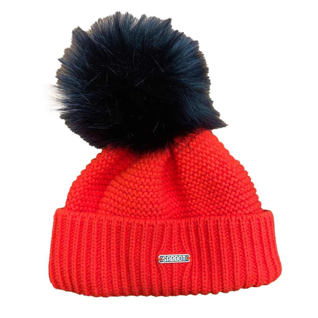 Sabbott Ladies Knit Pom Pom Hat