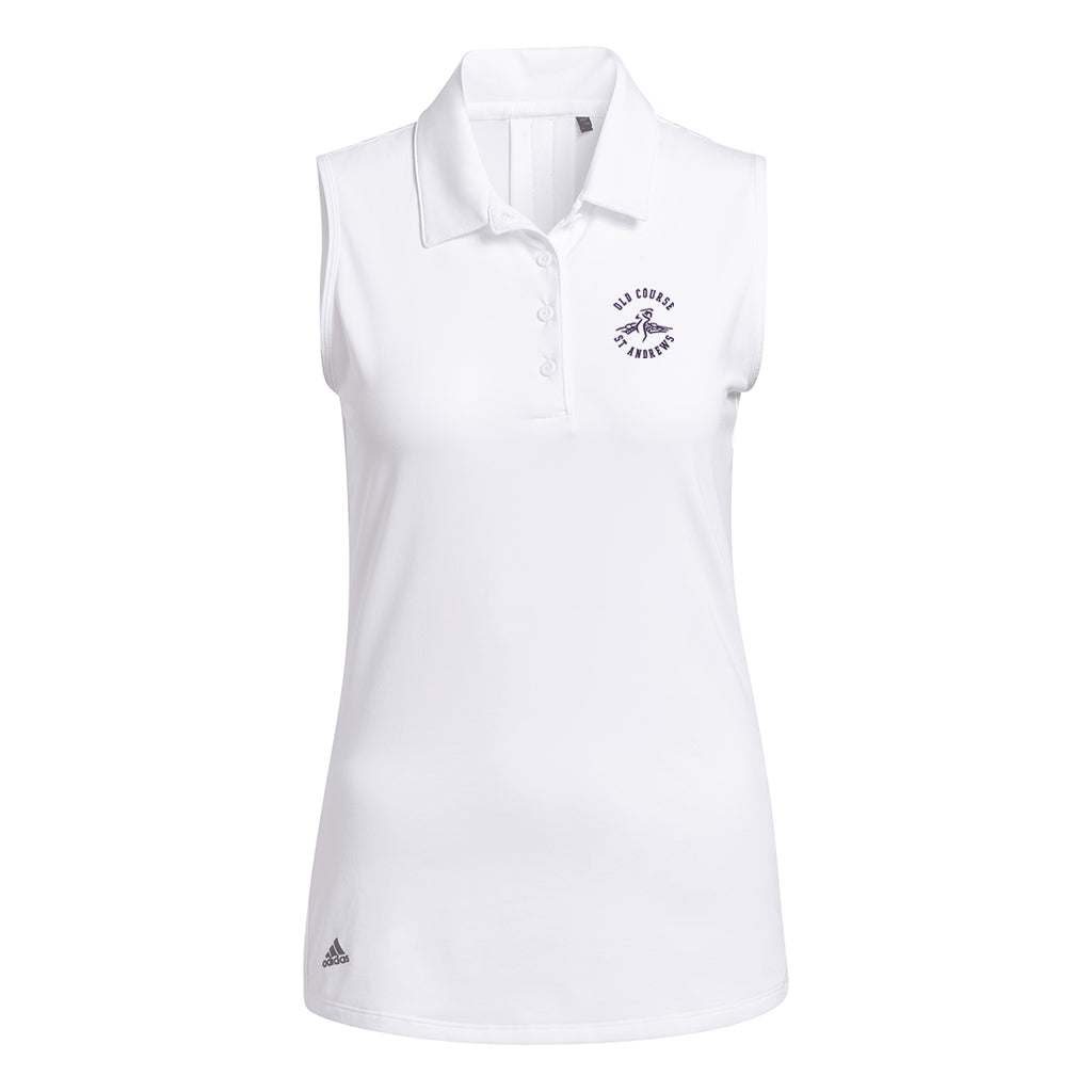 adidas Womens W Ult Solid Polo Old Course St Andrews